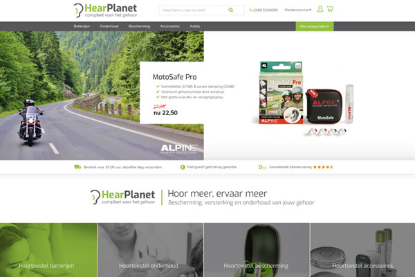 webshop hearplanet